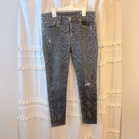 EUC Rag & Bone New York Cate Mid-rise Ankle Skinny Size 29 - Picture 1 of 10